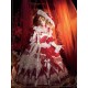 Hinana Queena Scarlet Butterfly Bridal One Piece and Sets(Reservation/2 Colours/Full Payment Without Shipping)